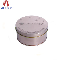 Wholesale cute mini round tin metal pill box with slide lid